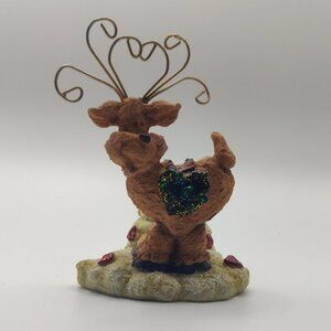 Christmas Reindeer Stocking Candle Holder